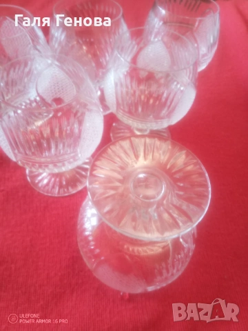 Кристални чаши Ропотамо, снимка 2 - Чаши - 53883897