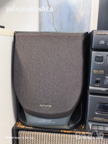 Стерео уредба Aiwa, снимка 4 - Аудиосистеми - 53324049