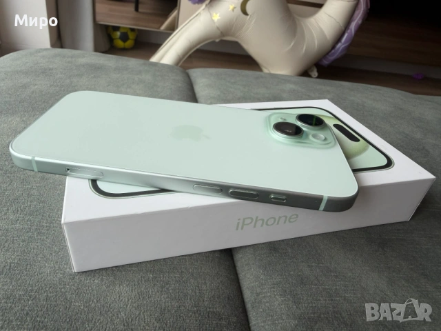 iPhone 15 128 GB Green, снимка 7 - Apple iPhone - 54051093