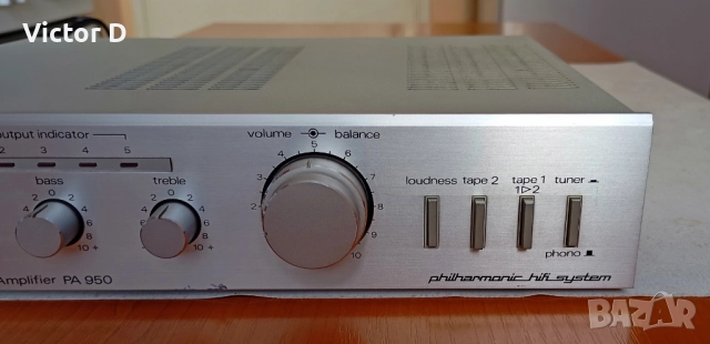  NORDMENDE PA 950-Усилвател, снимка 3 - Ресийвъри, усилватели, смесителни пултове - 52962757