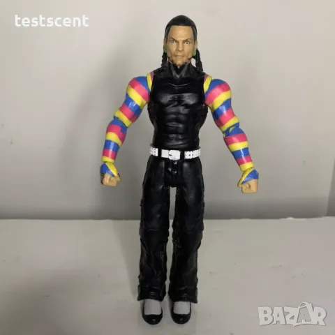 Екшън фигура WWE Jeff Hardy Basic Series Джеф Харди Mattel 2011 CMY, снимка 4 - Колекции - 48476861