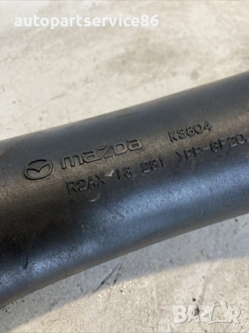 Маркуч тръба за интеркулер за Mazda CX-7 2.2 MZR CD (2011) R2AX13231, снимка 3 - Части - 53648409