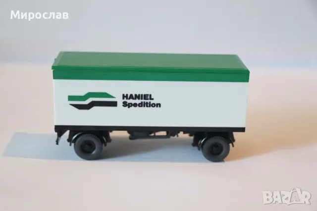 HERPA? WIKING? H0 1/87 РЕМАРКЕ КАМИОН МОДЕЛ КОЛИЧКА, снимка 3 - Колекции - 50338880