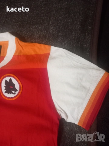 Оригинална памучна фанелка на ROMA ,размер-М, снимка 2 - Спортни дрехи, екипи - 53490757