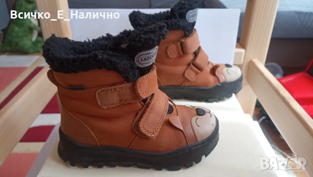 Бебешки ботуши / Детски ботуши Lasocki (кожа, непромокаеми, р. 25), снимка 4 - Бебешки боти и ботуши - 51883563