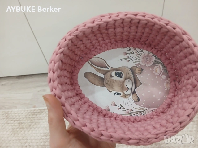 Ръчно изработени великденски кошнички., снимка 9 - Други - 54024569