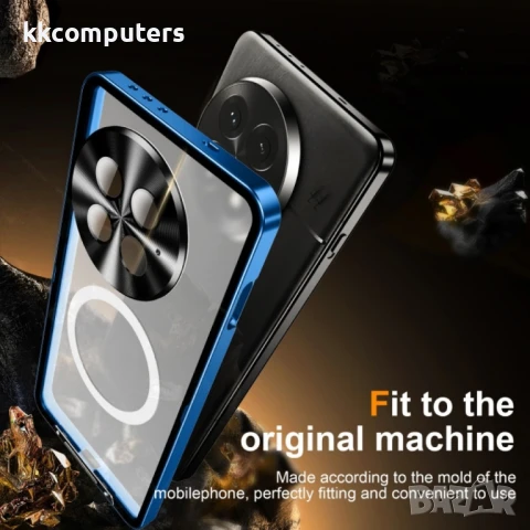 OnePlus 13 5G MagSafe Magnetic/ Frosted Metal Удароустойчив Калъф и Протектор, снимка 6 - Калъфи, кейсове - 51249999