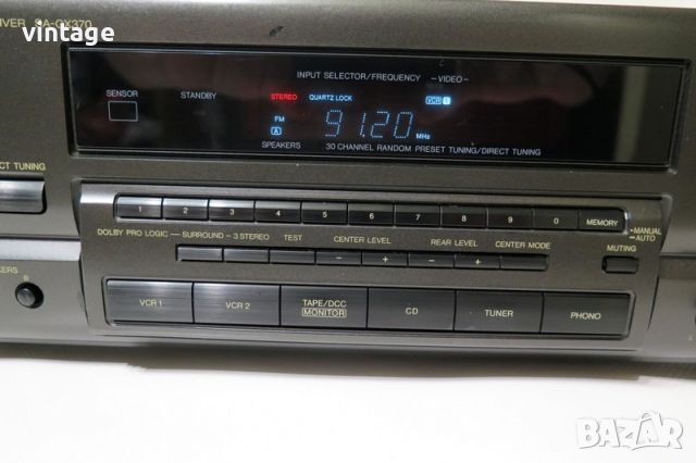 Technics SA-GX370 AV Control Stereo Receiver, снимка 7 - Ресийвъри, усилватели, смесителни пултове - 45790875