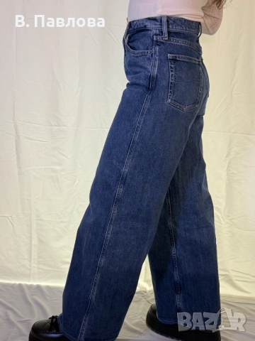 Дънки Tommy Jeans, широк крачол, 27/32, снимка 4 - Дънки - 52651255