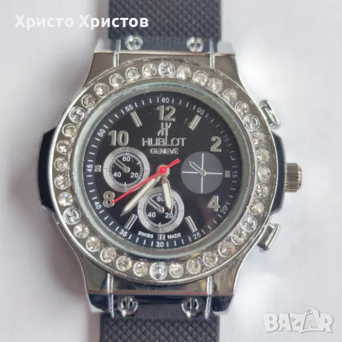 Дамски луксозен часовник Hublot Steel Silver Edition , снимка 1 - Дамски - 47362741