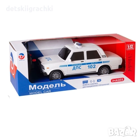 Полицейска кола Радиоуправляема- движение във всички посоки , снимка 2 - Коли, камиони, мотори, писти - 52388886