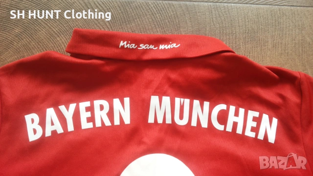 Adidas FC BAYERN MUNCHEN Kids Football T-Shirt Размер 9-10 г / 140 см детска футболна тениска 35-67, снимка 4 - Детски тениски и потници - 53213690