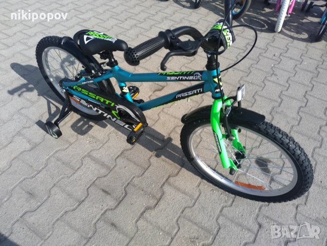 PASSATI Алуминиев велосипед 20" SENTINEL син, снимка 8 - Велосипеди - 53773296
