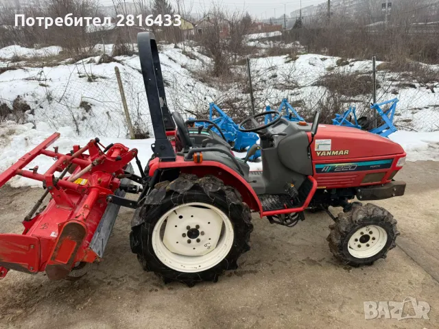 Трактор YANMAR AF220 4x4, снимка 5 - Селскостопанска техника - 49326003