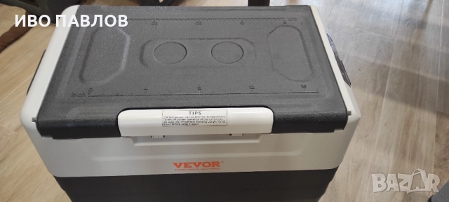 Нов! Компресорен хладилник с фризер VEVOR. Реални снимки.