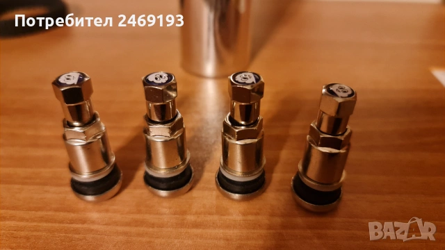 Метални вентили за джанти , снимка 2 - Аксесоари и консумативи - 53757069