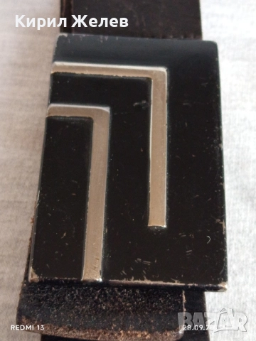 Кожен колан KFN марков здрав красив стилен дизайн 26623, снимка 2 - Колани - 51868251