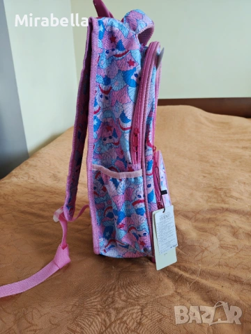 Детска раница с колелца и дръжка за теглене , снимка 4 - Раници - 53334289