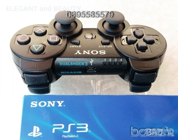 Джойстик SONY за PS3 PlayStation 3 безжичен ( нова стока ), снимка 3 - Игри за PlayStation - 53634776