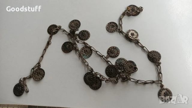 Гиздило,възрожденски сачан,подбранник,прочелник,накит,, снимка 5 - Антикварни и старинни предмети - 50493431