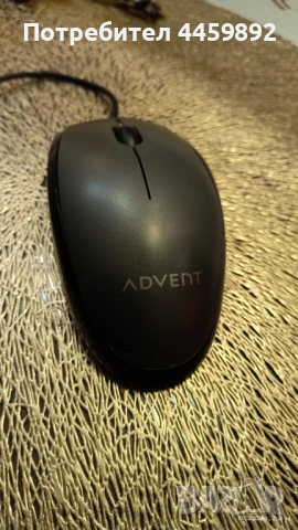 Кабелна компютърна мишка Advent M112 Wired USB Optical Mouse