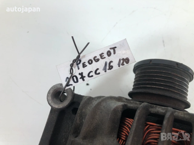 Генератор Peugeot 207cc (2006-2014г.) 9664532780  TG12C061, снимка 2 - Части - 54277324