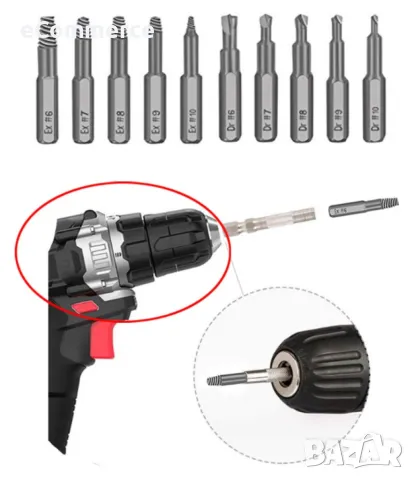 Многофункционален инструмент с набор отвертки 115 в 1 GSM TOOL 5 / Съдържание: 1 x калъф със 115 раз, снимка 6 - Други инструменти - 47625674