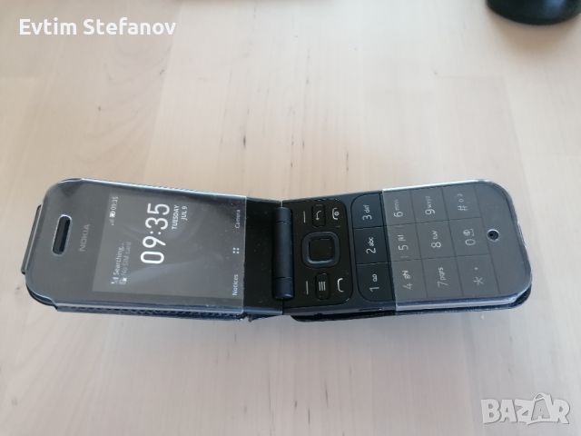 Nokia 2720 flip + калъф от естествена кожа, снимка 2 - Nokia - 46568613