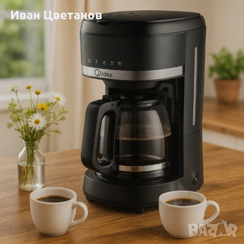 Кафемашина Midea MA-D1502W2ME – Ароматно кафе у дома без усилие