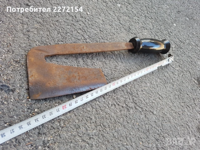 Стара брадва сатър, снимка 3 - Антикварни и старинни предмети - 51379352