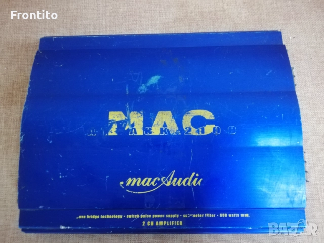 усилвател за кола MacAudio, снимка 2 - Аксесоари и консумативи - 52937545