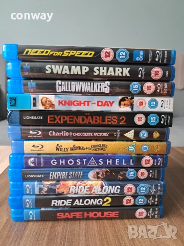 Комплект 12 BluRay филма - Без БГ субтитри, снимка 3 - Blu-Ray филми - 53726997