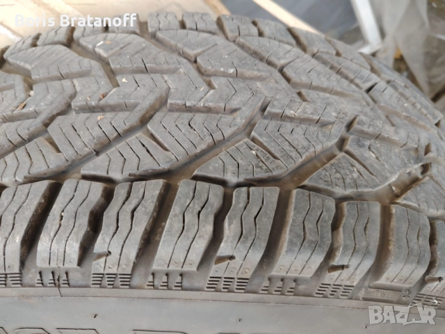 алуминиеви джанти 17 цола VAG /WV с нови зимни гуми 225/70 R17, снимка 2 - Гуми и джанти - 52094246