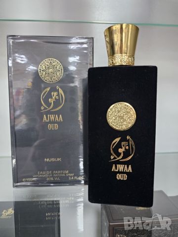 Оригинален Арабски парфюм Ajwaa Oud Nusuk Eau de Parfum 100ml, снимка 1 - Мъжки парфюми - 46705487