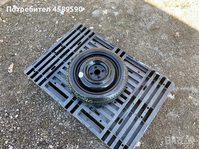 Резервна гума/Патерица 15цола ET39 4x100 за Toyota Yaris,Aygo,Corolla,Kia,Citroen,Daihatsu,Mazda.Peu, снимка 3 - Гуми и джанти - 51809914