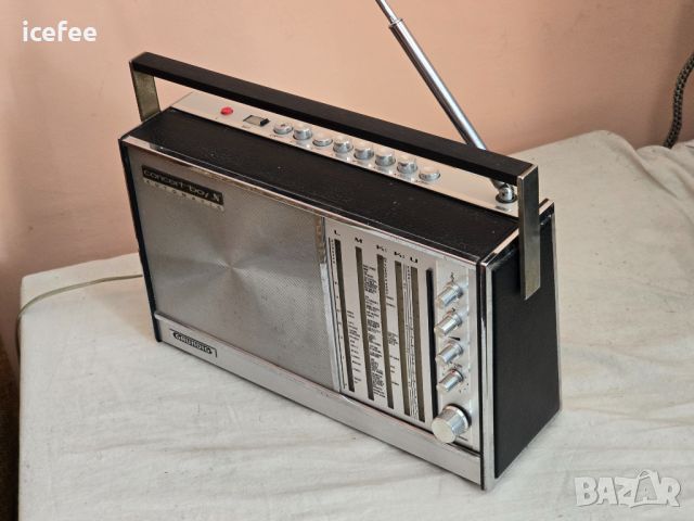 Grundig Concert-Boy Automatic N210 радио, снимка 3 - Радиокасетофони, транзистори - 45492907
