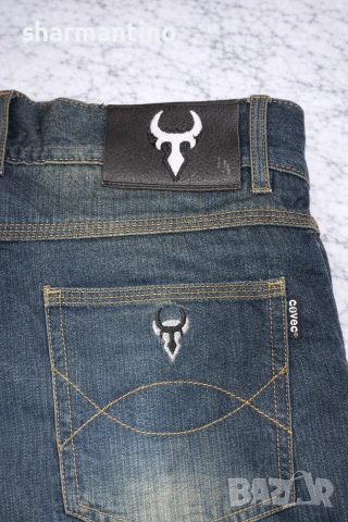 Bull-It Jeans Рокерско Мото дънки 34R, снимка 4 - Дънки - 54034576