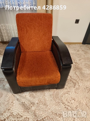 Продава холова гарнитура с две фотойла и един диван, снимка 4 - Дивани и мека мебел - 53657778