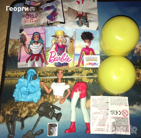 Kinder Maxi Surprise Barbie X2, снимка 4 - Кукли - 52207774