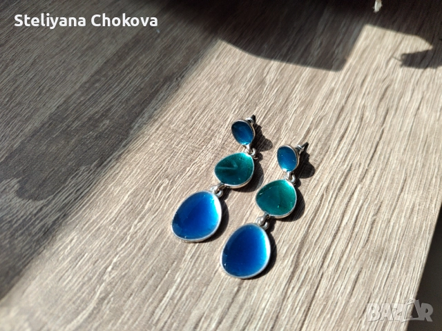 Обеци и пръстени, снимка 4 - Бижутерийни комплекти - 52268576