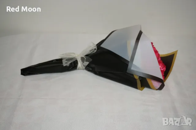 Чисто Нов Ръчно Изработен Букет От 9 Вечни Розови Рози, снимка 6 - Декорация за дома - 50426485