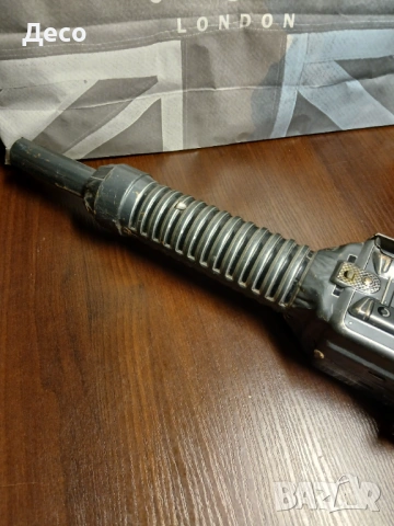 Стара японска ламаринена играчка картечница., снимка 3 - Колекции - 53668674