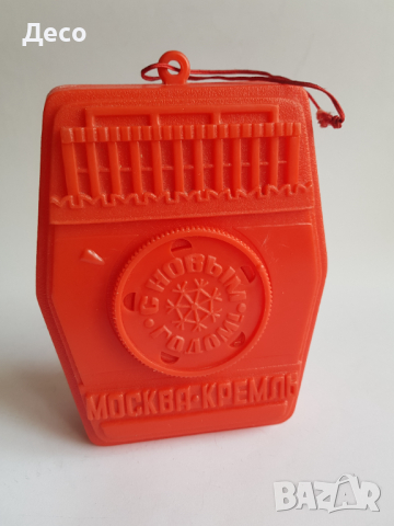 Стара руска пластмасова кутия от бонбони играчка, колекция., снимка 2 - Колекции - 45038159