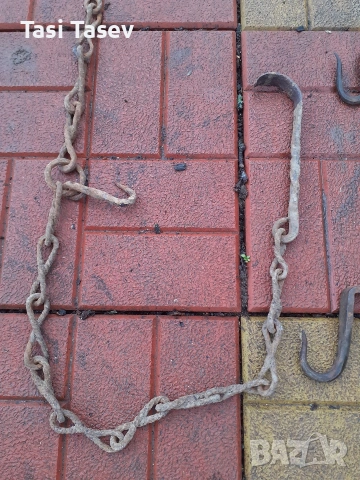 Ръжен за жар, вериги за огнище и ченгел., снимка 7 - Други - 44697737