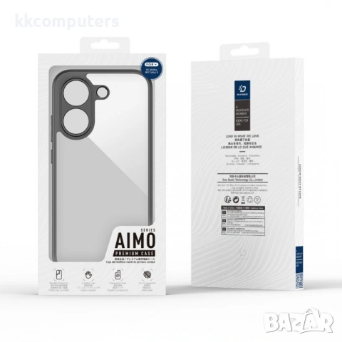 DUX DUCIS Aimo Прозрачен Калъф за Xiaomi Poco X8 Pro 5G / Redmi Turbo 5 5G - PC+TPU, 0.8mm защита, 1, снимка 8 - Калъфи, кейсове - 54131657