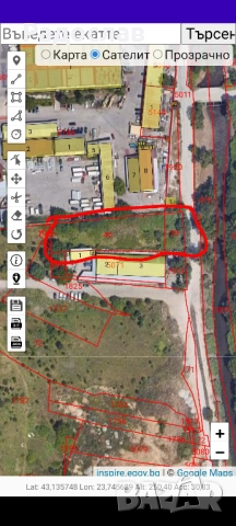 парцел упи 1926кв.м кв Орландовци , снимка 2 - Парцели - 51958211