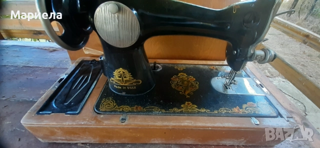 Стара шевна машина , снимка 2 - Антикварни и старинни предмети - 51702396