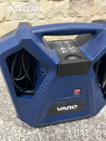 Компресор VARO 1100W / 8 bar / 180 l/min, снимка 5 - Компресори - 51911263