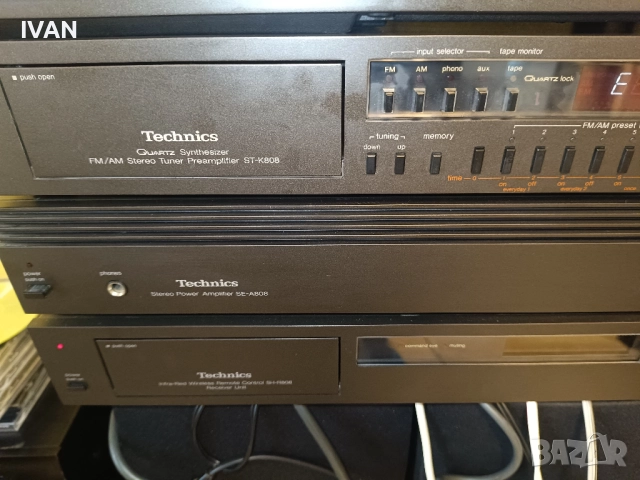 продавам сет technics , снимка 3 - Ресийвъри, усилватели, смесителни пултове - 52463073