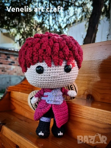 Гаара от Наруто / Gaara Naruto стил Funko pop , снимка 4 - Колекции - 53840953